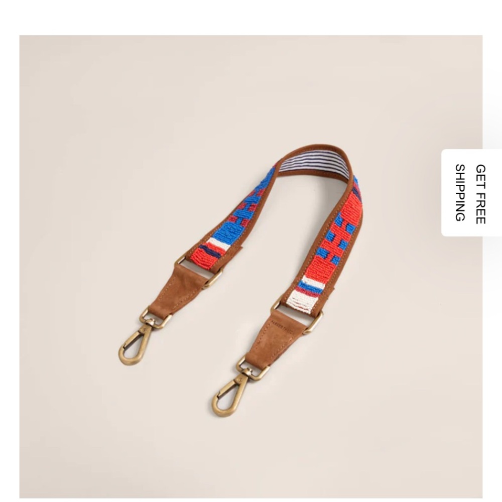 Parker Thatch Beaded Shoulder Strap